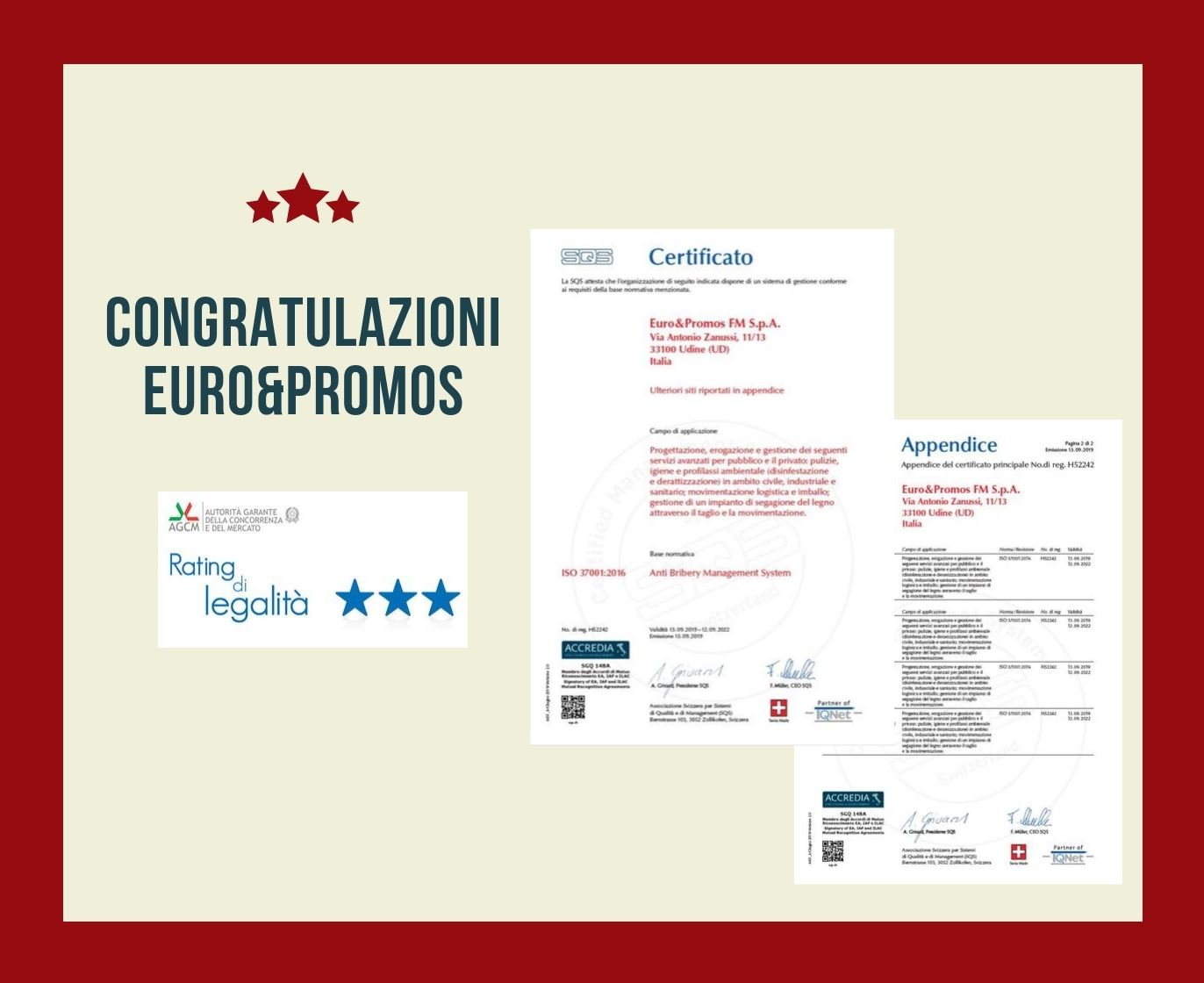 legalità euro&promos anti corruzione
